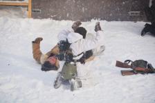 Тюменцы увидели реконструкцию боевых сражений за Ленинград