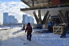 Строительство НТЦ НОВАТЭКа в Тюмени на фото и видео 