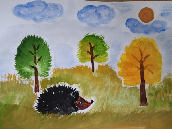 Ежи и лисы преобладают в работах тюменцев на конкурсе рисунков по произведениям Михаила Пришвина