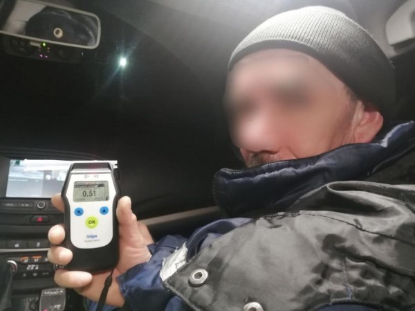 На дорогах Тюменской области задержали 19 пьяных водителей за сутки