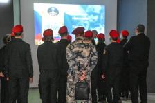 Тюменские кадеты группы "Монолит" написали письма поддержки бойцам СВО на проекте #ВместеСильнее