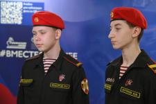 Тюменские кадеты группы "Монолит" написали письма поддержки бойцам СВО на проекте #ВместеСильнее