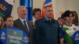 В Тюмени дали старт II межрегиональным соревнованиям памяти Владимира Шешерина по пожарно-прикладному спорту