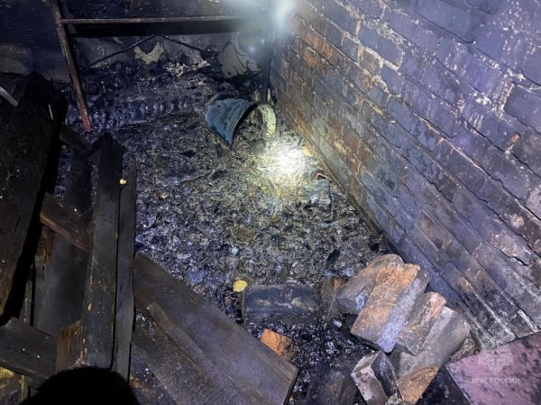 В Тюменском районе на пожаре в подземном овощехранилище погиб мужчина