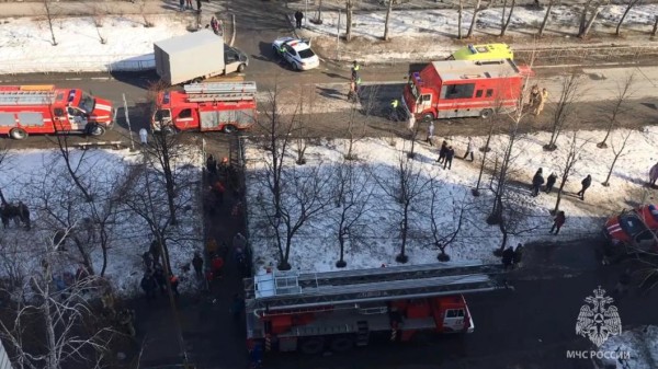 Два человека пострадали при пожаре на улице Олимпийской в Тюмени Два человека пострадали при пожаре на улице Олимпийской в Тюмени