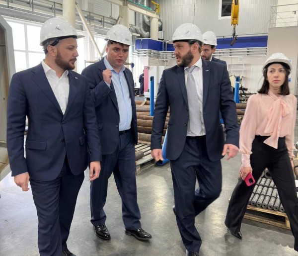 Работу по импортозамещению индустриального парка "Боровский" отметили на федеральном уровне Работу по импортозамещению индустриального парка "Боровский" отметили на федеральном уровне