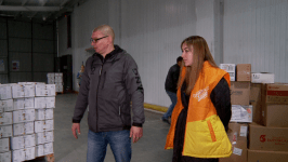 Волонтеры тюменского штаба #МыВместе отправили в Краснодон фуру с гуманитарной помощью