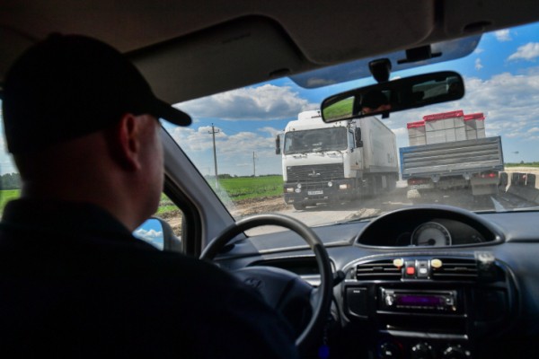 На трассе Тюмень - Омск на полчаса перекроют движение возле деревни Ваньковка