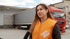 Волонтеры тюменского штаба #МыВместе отправили в Краснодон фуру с гуманитарной помощью