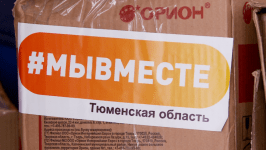 Волонтеры тюменского штаба #МыВместе отправили в Краснодон фуру с гуманитарной помощью