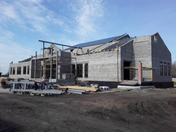 Здание дома культуры в селе Петелино Ялуторовского района построено на 80 %