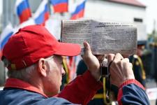 "Эшелон Победы" остановился в Тюмени