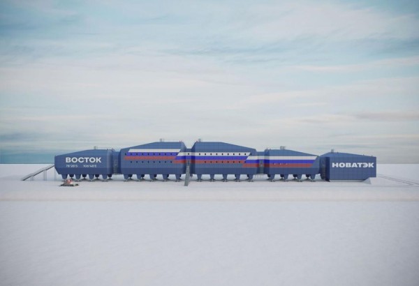 Тюменская компания "Запсибгазпром" установит зимовочный комплекс на станции "Восток"