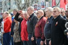 В Тюмени торжественно открыли аллею "Бессмертного полка"