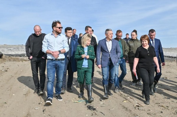 Главе Росприроднадзора представили технологии рекультивации свалки на Велижанском тракте Тюмени