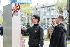 В Тюмени торжественно открыли аллею "Бессмертного полка"