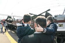 "Эшелон Победы" остановился в Тюмени