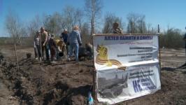 Герой России Рустам Сайфуллин принял участие в создании "Аллеи памяти и славы"