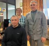 Александр Моор встретился с тюменскими бойцами СВО в госпитале Минобороны в Москве