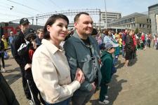 "Эшелон Победы" остановился в Тюмени