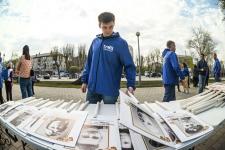 В Тюмени торжественно открыли аллею "Бессмертного полка"