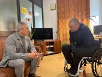 Александр Моор встретился с тюменскими бойцами СВО в госпитале Минобороны в Москве