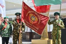 Команды из 40 школ Тюмени приняли участие в смотре строя и песни