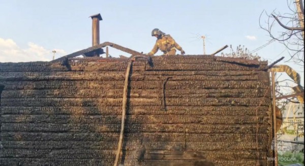 При пожаре в Тюменской области погиб мужчина