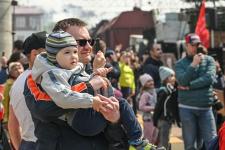 "Эшелон Победы" остановился в Тюмени