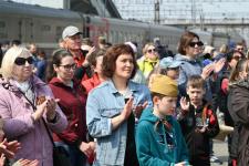 "Эшелон Победы" остановился в Тюмени