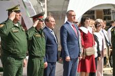 Команды из 40 школ Тюмени приняли участие в смотре строя и песни