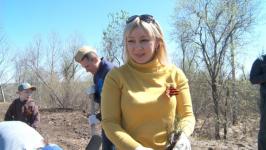 Герой России Рустам Сайфуллин принял участие в создании "Аллеи памяти и славы"