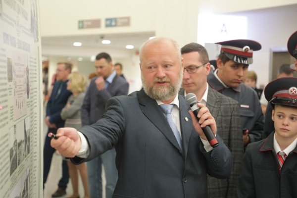  В Тюмени на передвижной стендовой выставке представили историю Транссиба