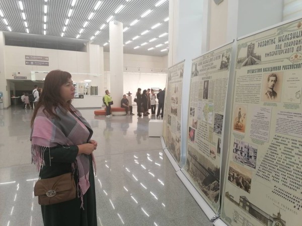  В Тюмени на передвижной стендовой выставке представили историю Транссиба