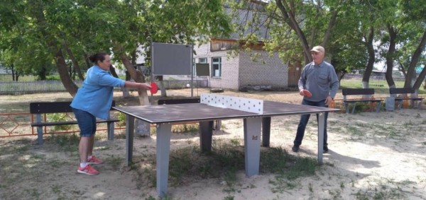 Уличный настольный теннис развивают в Тобольском районе Уличный настольный теннис развивают в Тобольском районе
