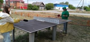 Уличный настольный теннис развивают в Тобольском районе Уличный настольный теннис развивают в Тобольском районе