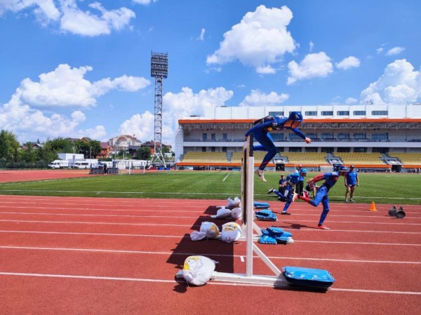Тройка лидеров определилась на межрегиональных соревнованиях по пожарно-спасательному спорту в Тюмени 