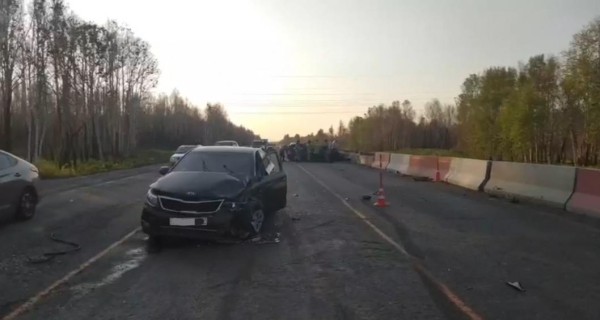 Пассажир иномарки погиб в аварии на трассе Тюмень &ndash; Омск