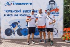 Тюменские нефтепроводчики приняли участие в патриотическом велопробеге
