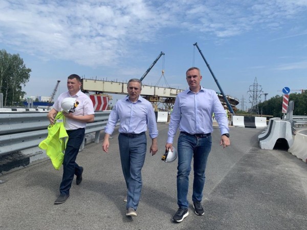 Транспортная развязка на Мельникайте - Дружбы в Тюмени готова на 85 процентов Транспортная развязка на Мельникайте - Дружбы в Тюмени готова на 85 процентов