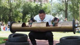 Известных атлетов собрал  на Сабантуе турнир "Самый сильный человек Тюменской области"