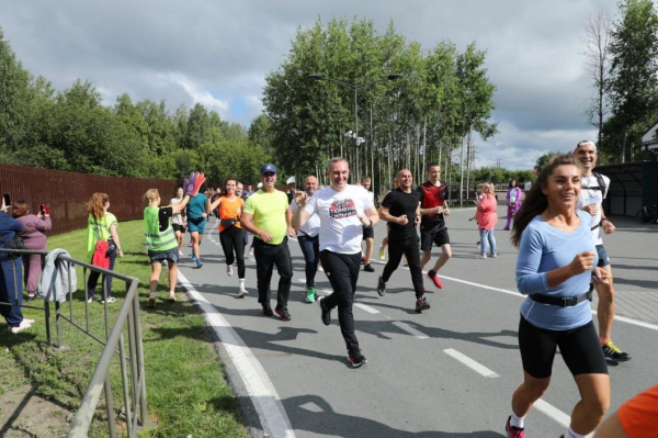 В День города тюменцы пробежали "5 верст"&nbsp;в экопарке