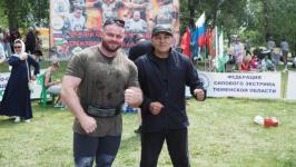 Известных атлетов собрал  на Сабантуе турнир "Самый сильный человек Тюменской области"