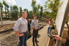 В тюменских дворах утанавливают площадки для панна-футбола В тюменских дворах утанавливают площадки для панна-футбола