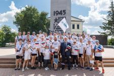 Тюменские нефтепроводчики приняли участие в патриотическом велопробеге