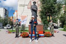 Тюменские нефтепроводчики приняли участие в патриотическом велопробеге