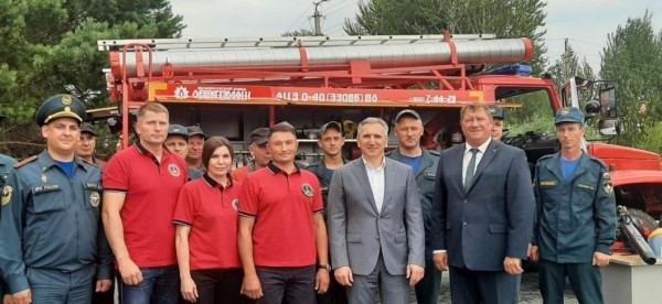 Пожарным автомобилем усилили пост пожарной охраны в Сорокинском районе