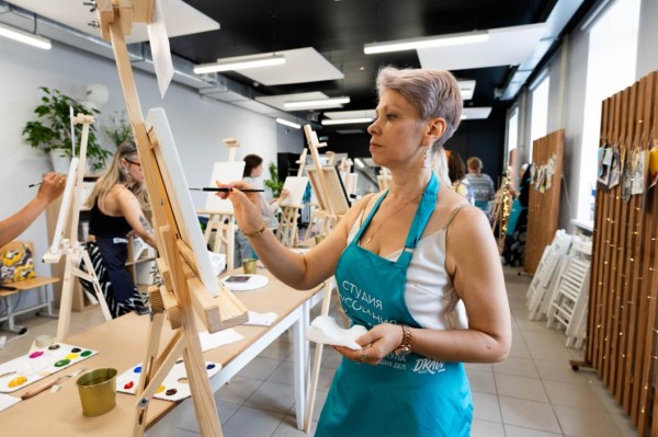 Московская студия рисования при поддержке СИБУРа провела интенсив для художников в Тобольске