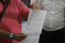 В Тюмени завершилась передача бюллетеней на выборы губернатора