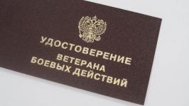 Пятнадцать удостоверений ветеранов боевых действий вручили участникам СВО в Тюмени